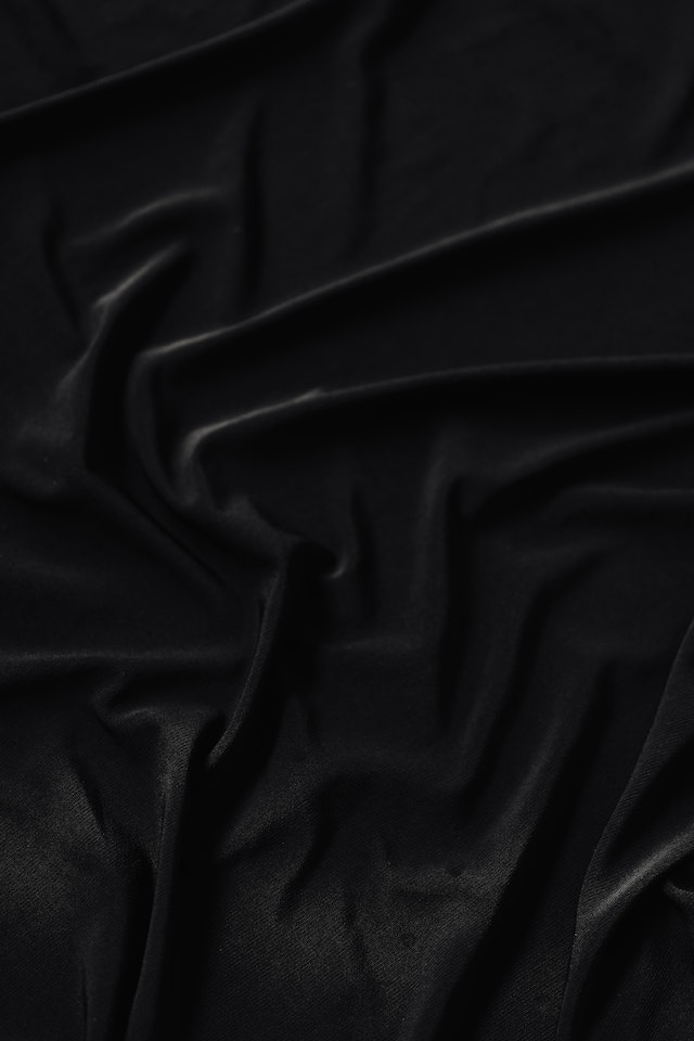 black fabric